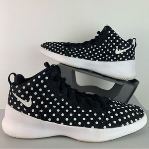 Nike Hyperfr3Sh Black White Polka Dot Sneaker Sz 13 Men’s shoes basketball